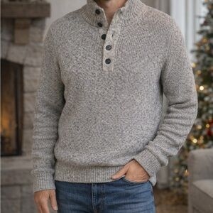 G.H. Bass & Co. Cozy Thick Grandpa Sweater Size L‎